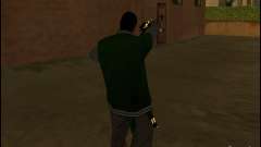 Weapon in one hand for GTA San Andreas