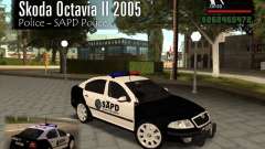 Skoda Octavia II 2005 SAPD POLICE for GTA San Andreas