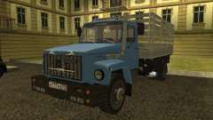 GAZ 3309 turquoise for GTA San Andreas