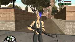 Sonya from Mortal Kombat 9 for GTA San Andreas