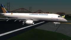 Embraer ERJ 190 Lufthansa Regional for GTA San Andreas