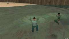 People are able to swim for GTA San Andreas