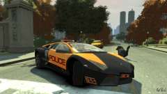 Lamborghini Reventon Police Hot Pursuit for GTA 4
