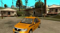 Dacia Logan Taxi Bucegi for GTA San Andreas
