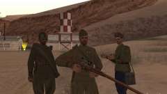WORLD WAR II Soviet soldier skin for GTA San Andreas