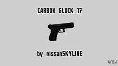 Carbon Glock 17 for GTA San Andreas