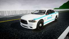 Dodge Charger NYPD 2012 [ELS] for GTA 4