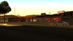 The Ferrari garage in Dorothy for GTA San Andreas