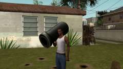 Cannon from Serious Sam for GTA San Andreas