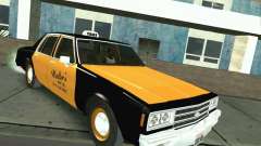 Chevrolet Impala 1986 Taxi Cab for GTA San Andreas