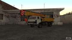 MAZ Truck Crane for GTA San Andreas