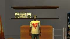 Superman t-shirt for GTA San Andreas