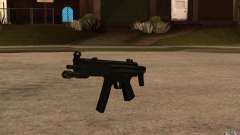 New MP5 with flashlight for GTA San Andreas