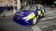 Subaru Impreza WRX Police [ELS] for GTA 4