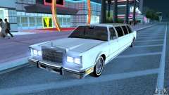 Lincoln Town Car 1986 Limo for GTA San Andreas