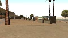 Market on the beach for GTA San Andreas
