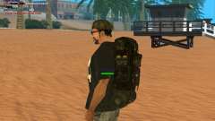 Military backpack for GTA San Andreas