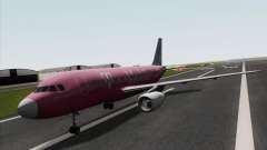 Airbus A319 Spirit of T-Mobile for GTA San Andreas
