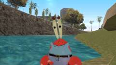 Mr. Krabs for GTA San Andreas