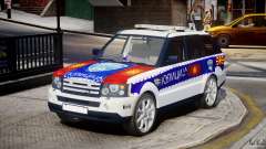 Range Rover Macedonian Police [ELS] for GTA 4