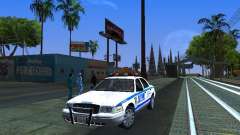 Ford Crown Victoria 2009 New York Police for GTA San Andreas