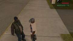 Give the homeless a little trivia for GTA San Andreas