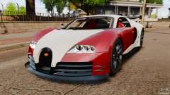 Bugatti Veyron 16.4 Body Kit Final Stock for GTA 4