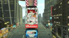 Timesquare Budweiser MOD for GTA 4