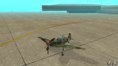 Yak-9 during WORLD WAR II for GTA San Andreas