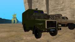 GAZ 3309 paddy wagon for GTA San Andreas