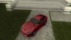 Dodge Viper GTS Coupe серый for GTA San Andreas