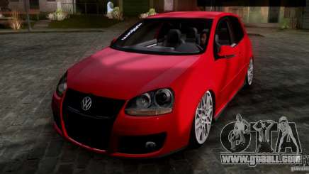 Volkswagen Golf MK5 GTI Stance for GTA San Andreas