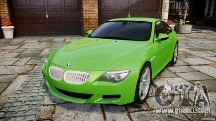 BMW M6 2010 v1.0 for GTA 4