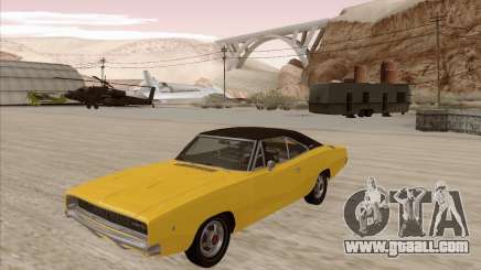 Dodge Charger RT 1968 Bullit clone for GTA San Andreas