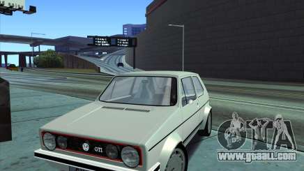 Volkswagen Golf MK 1 GTI for GTA San Andreas