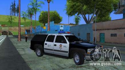 Chevrolet Suburban Los Angeles Police for GTA San Andreas