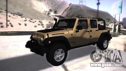 Jeep Wrangler Rubicon Unlimited 2012 for GTA San Andreas