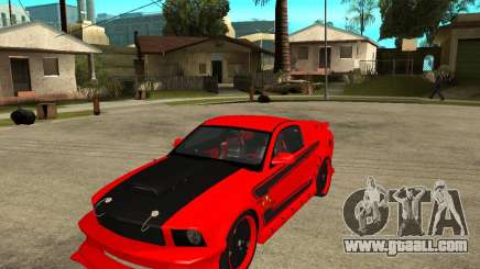 Ford Mustang Red Mist Mobile for GTA San Andreas