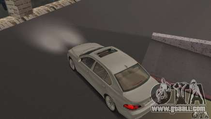 Bright white headlights for GTA San Andreas