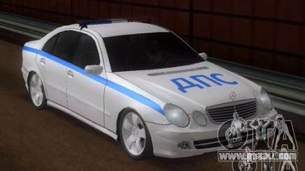 MERCEDES BENZ E500 w211 SE Police Russia for GTA San Andreas