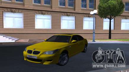 BMW M5 Gold Edition for GTA San Andreas