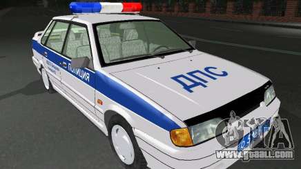 VAZ 2115 Police DPS for GTA San Andreas