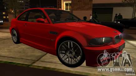 BMW M3 e46 for GTA San Andreas