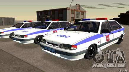 Vaz 2114 PSB Police for GTA San Andreas