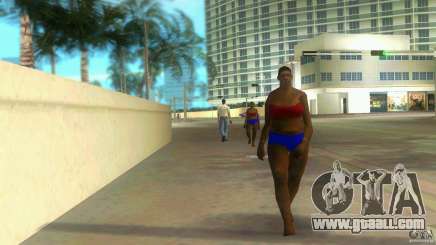 Big Lady Cop Mod 2 for GTA Vice City