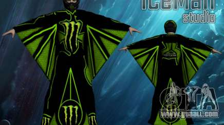 Monster Energy Wingsuit for GTA San Andreas