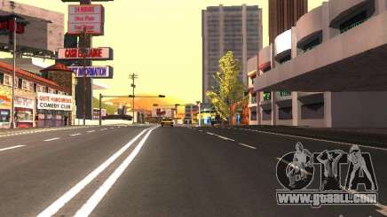 Roads Moscow for GTA San Andreas