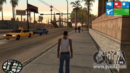 Windows 8 HUD for GTA San Andreas