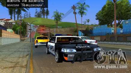 San-Fierro Sultan Copcar for GTA San Andreas
