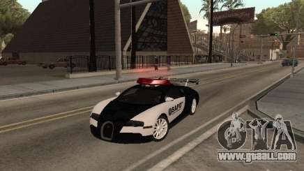 Bugatti Veyron Police for GTA San Andreas